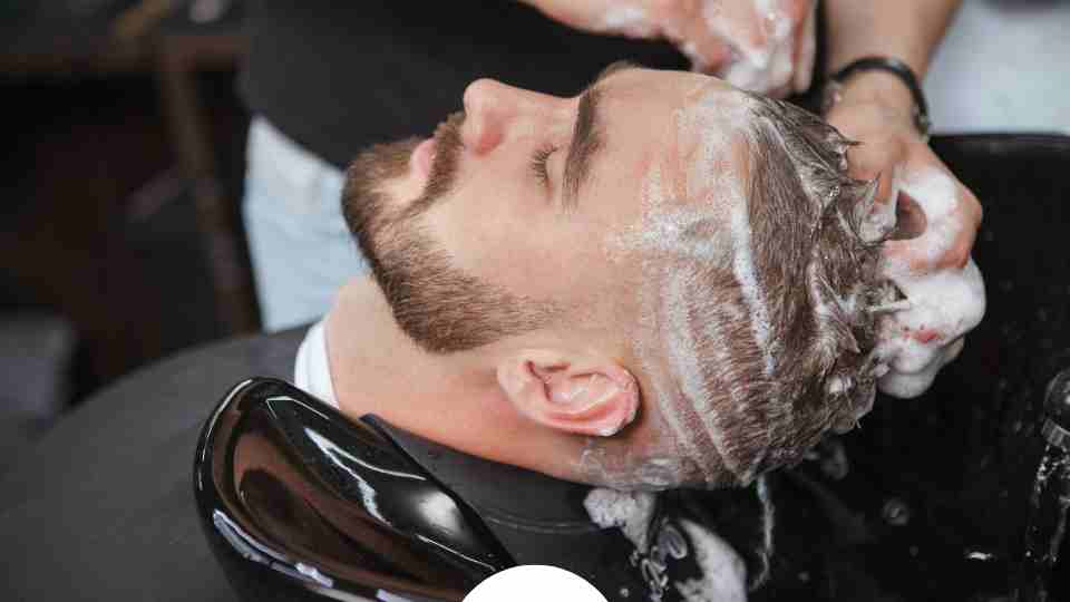 Shampoo for hair loss in men.